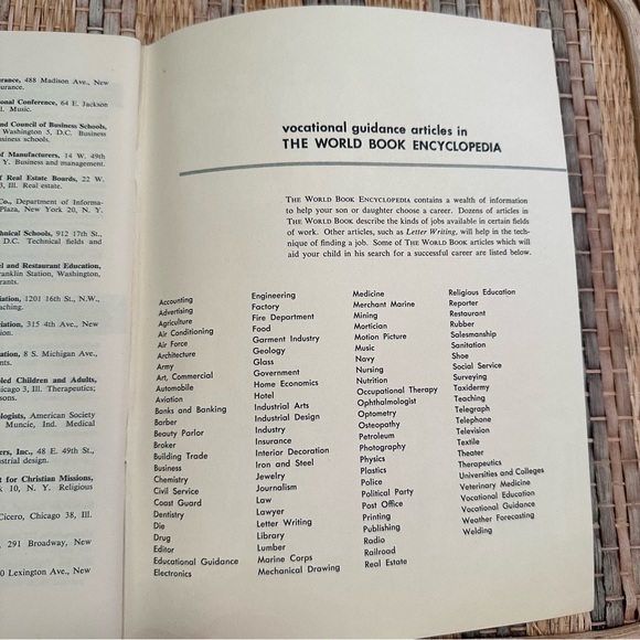 Vintage 1956 "A Career Planing Guide" Quizbook by A. H. Edgerton - Picture 7 of 8